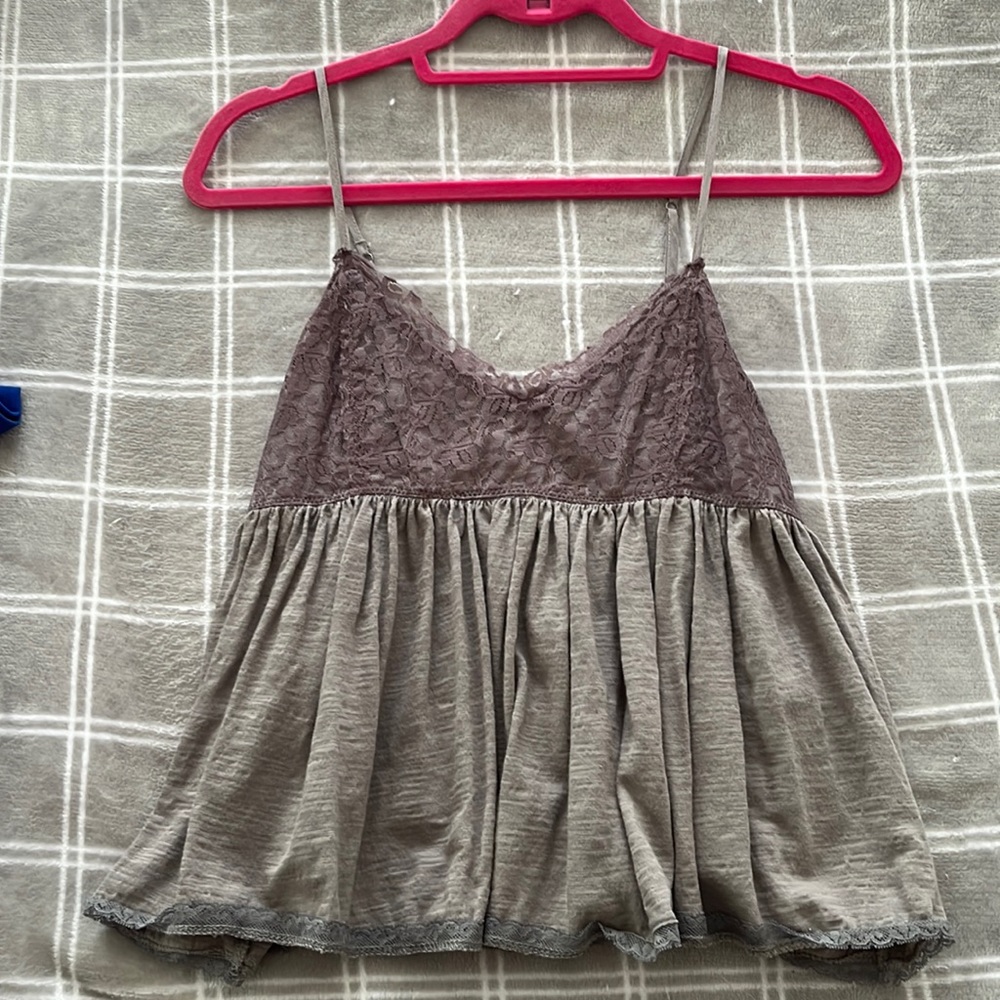 American Eagle Outfitters Lace Flowy Top